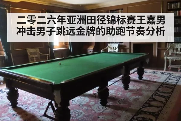 二零二六年亚洲田径锦标赛王嘉男冲击男子跳远金牌的助跑节奏分析